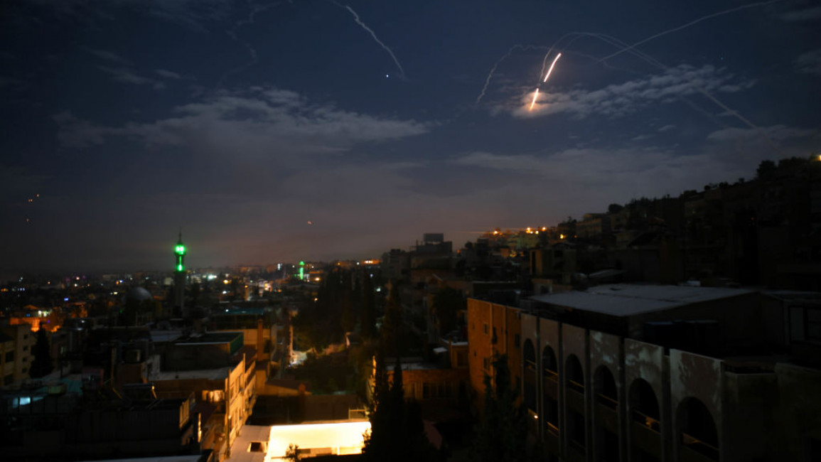 Israel missile strike Syria 