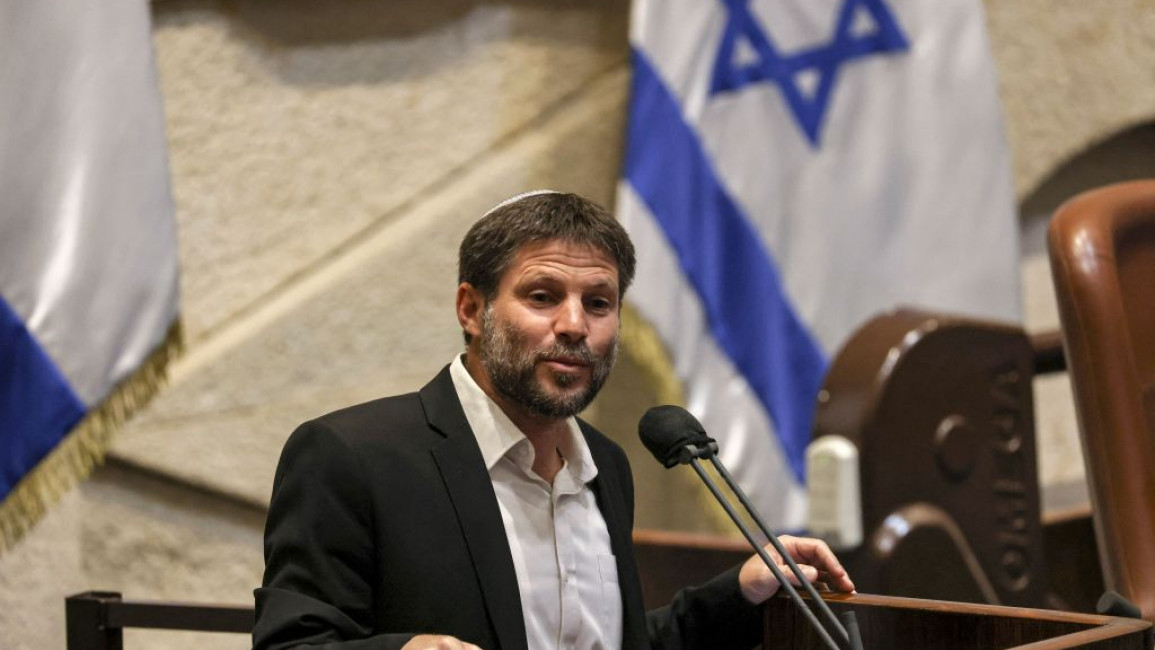 Religious Zionist Party chief Bezalel Smotrich