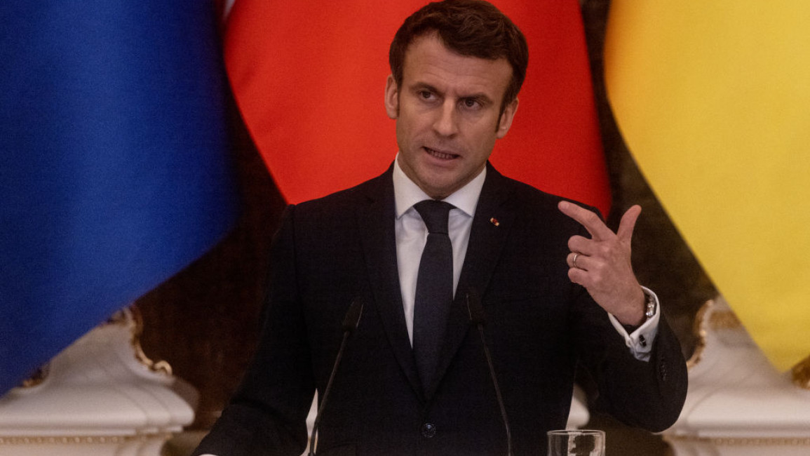 Macron diplomacy over ukraine 