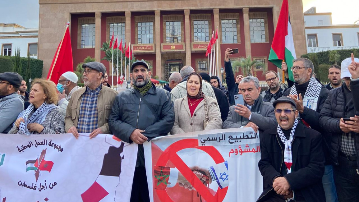 Land Day's protests in Rabat
