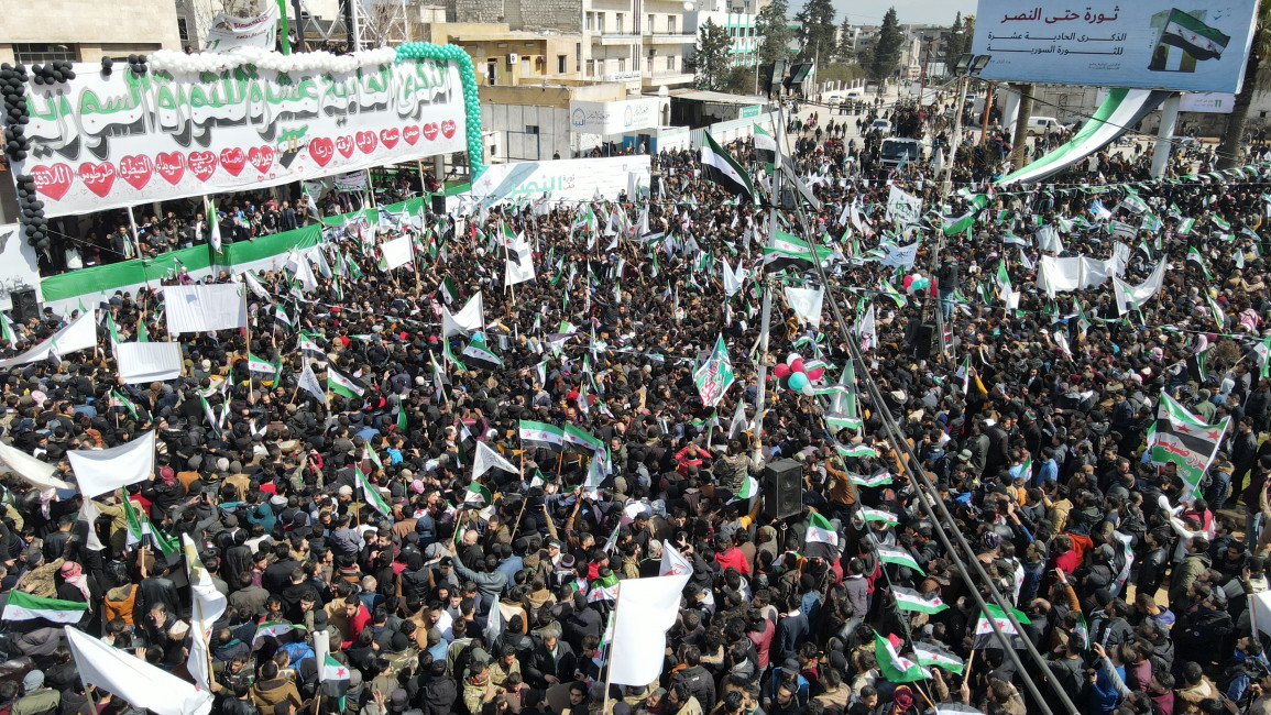 Idlib Syria Revolution Anniversary