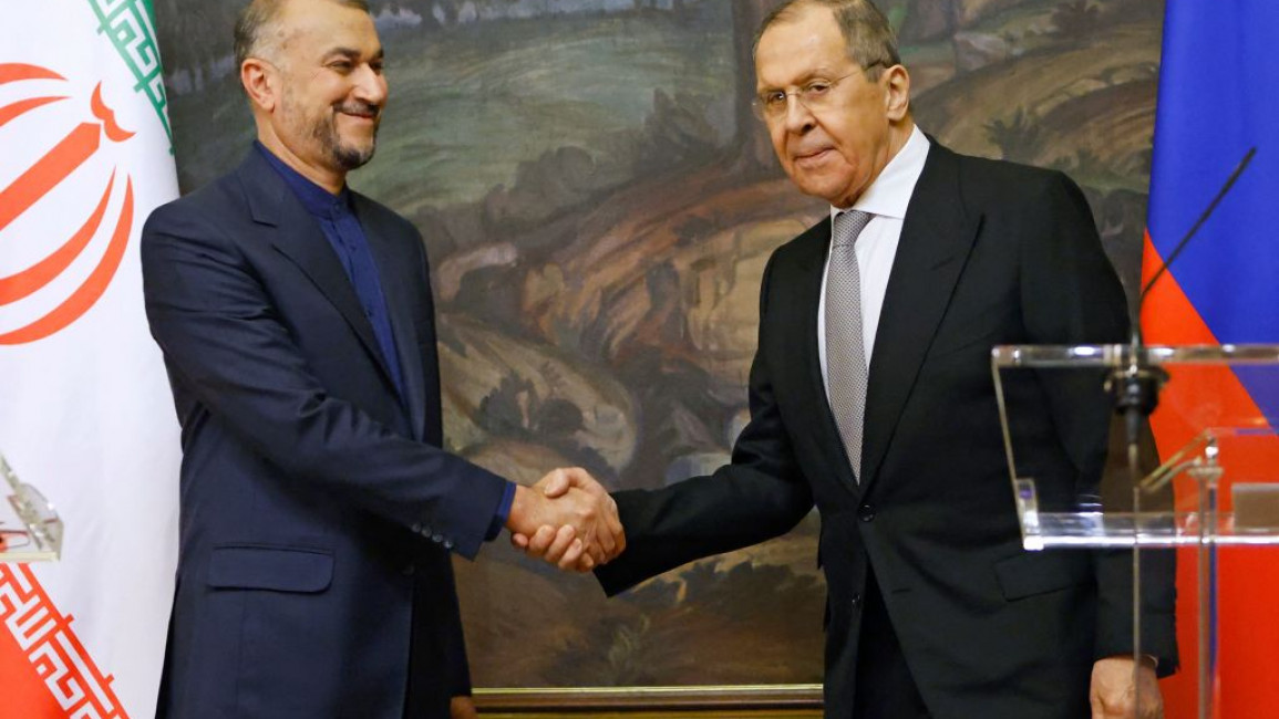 The Russian and Iranian foreign ministers met in Moscow [Getty]