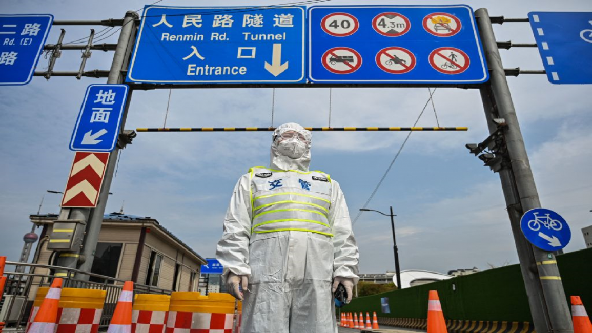 Shanghai coronavirus lockdown in China