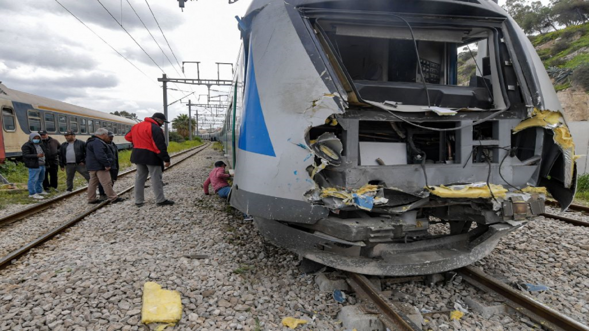Tunisia train crash