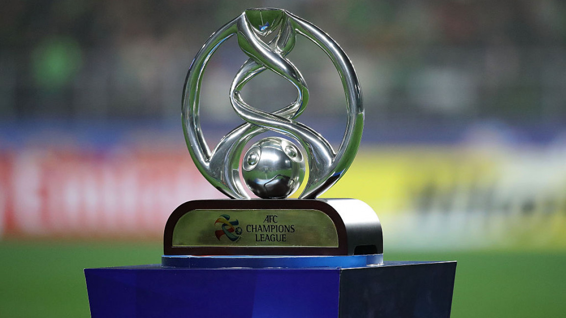 The AFC Champions League trophy