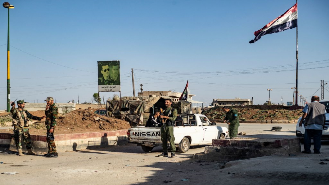 SDF, Syrian regime forces in Qamishli