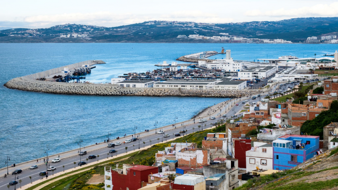Tangier harbour, Morocco