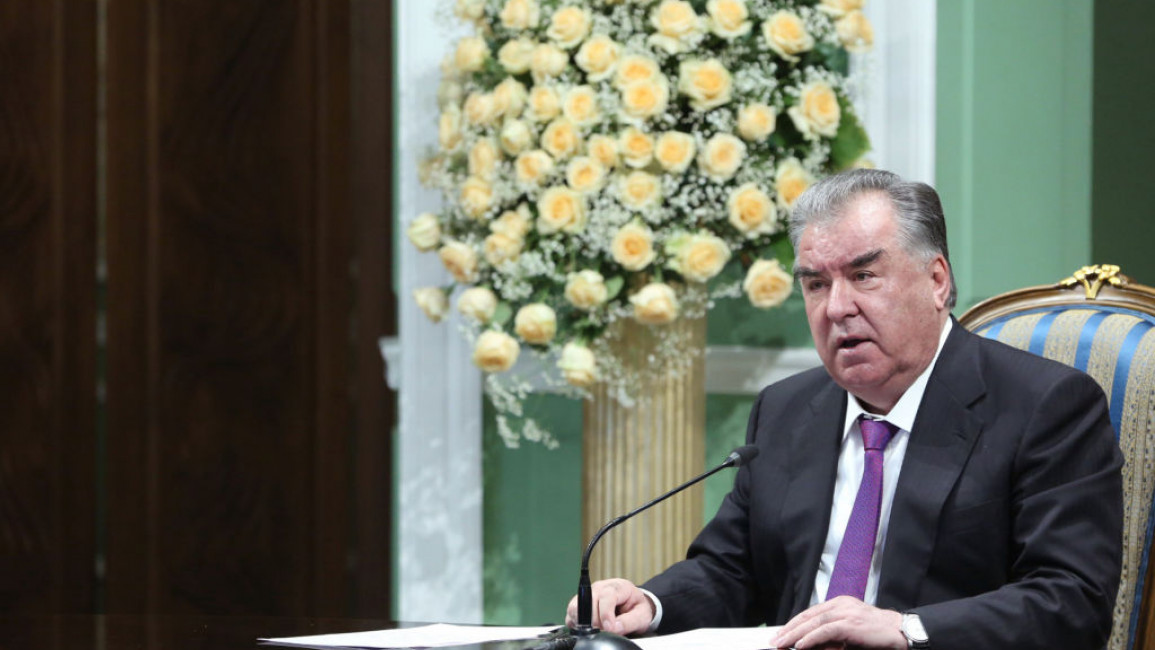 Emomali Rahmon Tajik president 
