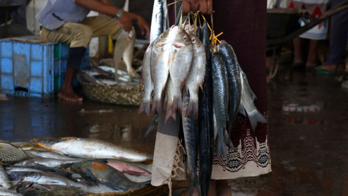 Yemen fish market 