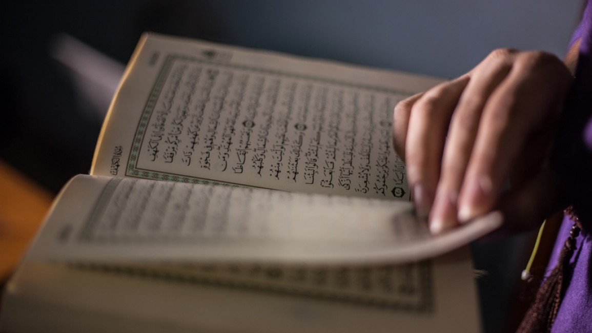 The Quran is believed by Muslims to be the word of God as revealed to the Prophet Muhammad [Getty]