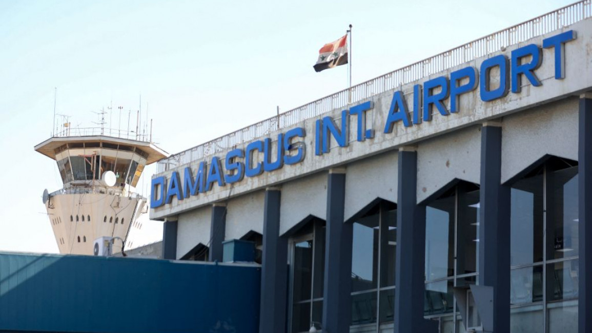 Damascus International Airport was closed as a result of the Israeli strikes [Getty]