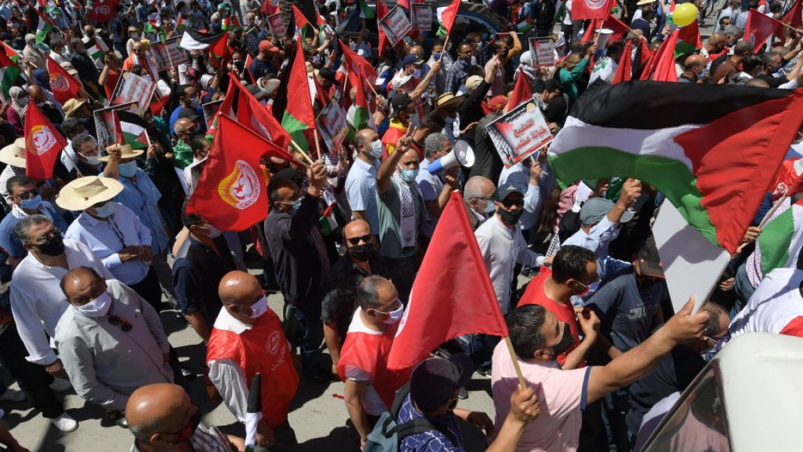 Tunisia's foreign ministry said the country would continue to support the Palestinian cause [Getty]