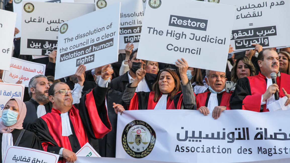 Tunisia judges 