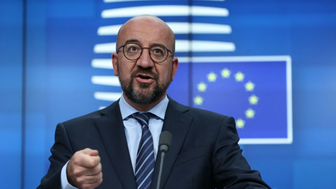 Charles Michel, the president of the European Council.