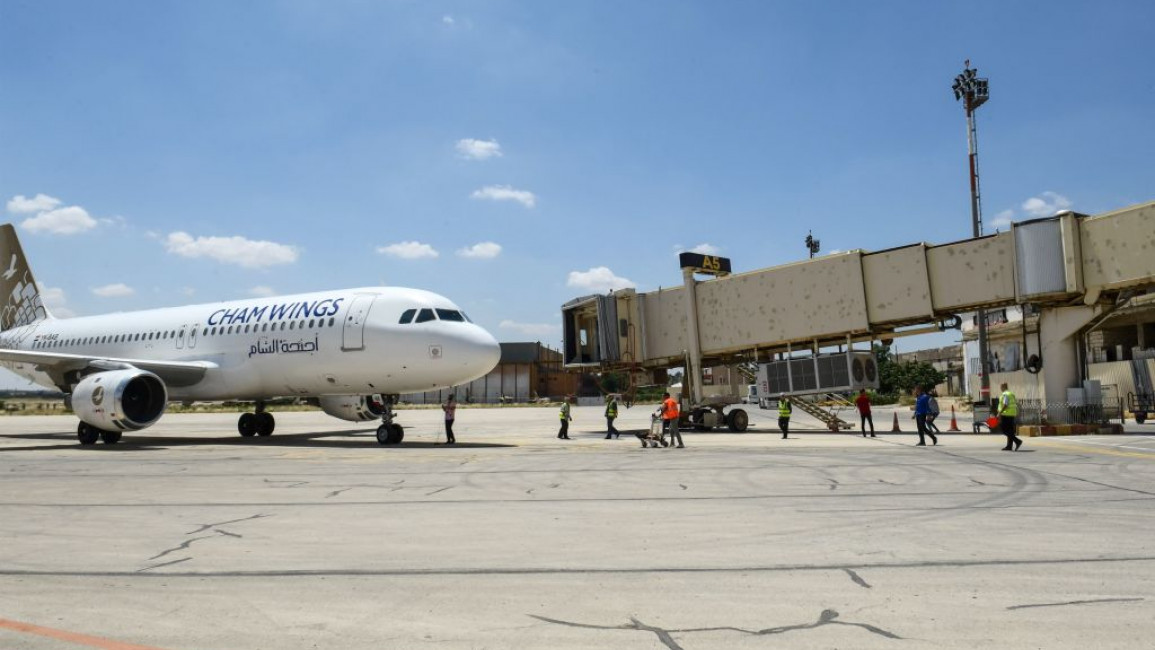 The Israeli airstrike rendered Damascus Airport's runways unusable [Getty]