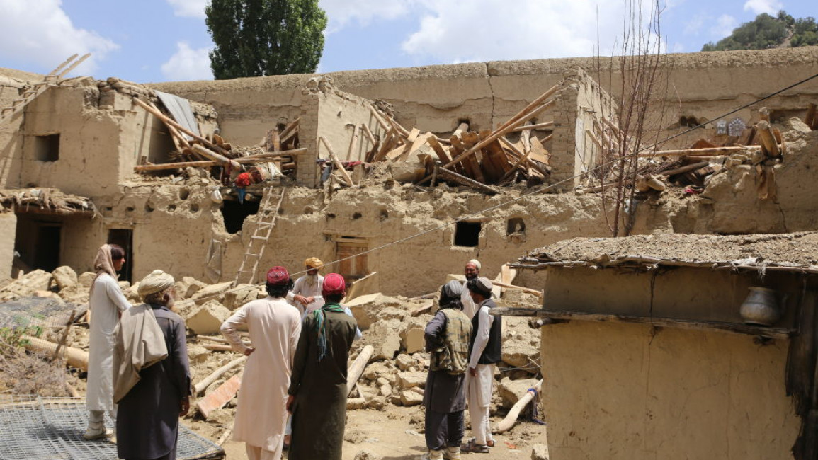 Afghanistan earthquake 
