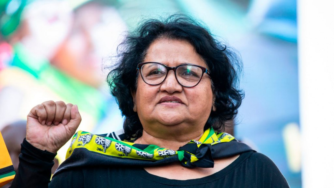 Jessie Duarte, the late deputy secretary-general of South Africa's African National Congress, in 2019.