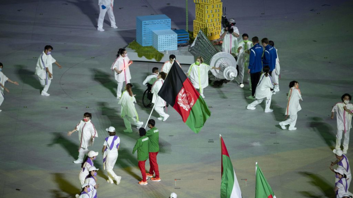 Afghan athletes 
