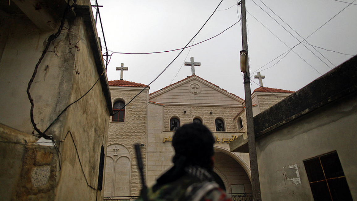Most of Idlib province's Christians have fled the area [Getty]