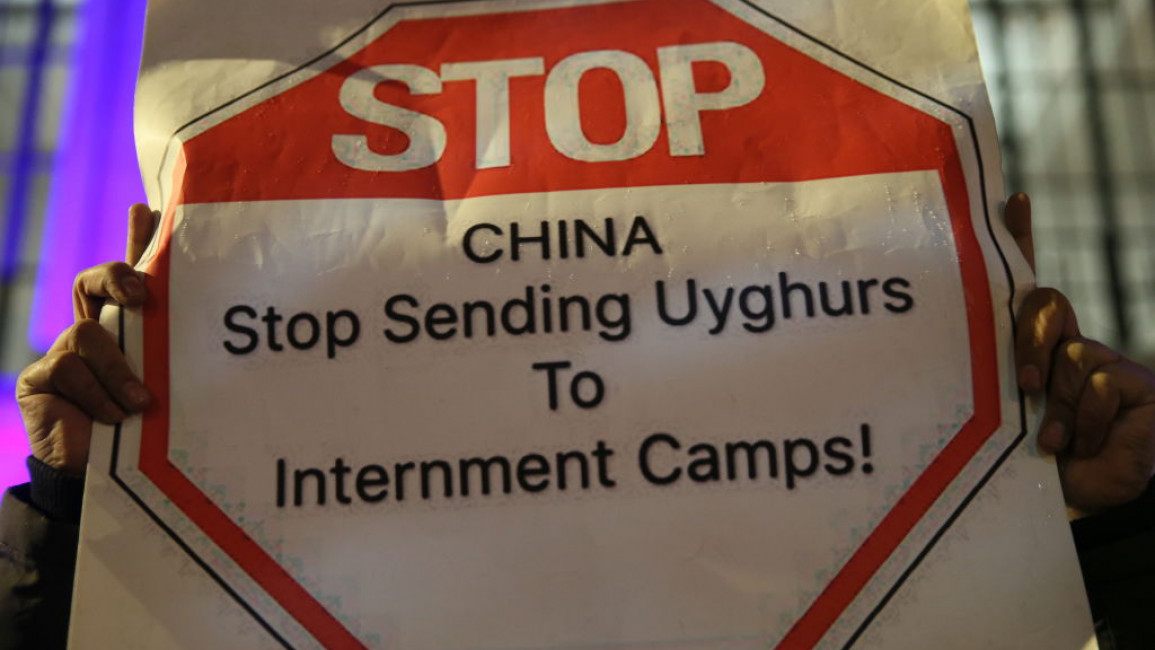 Uyghur hunger strike 