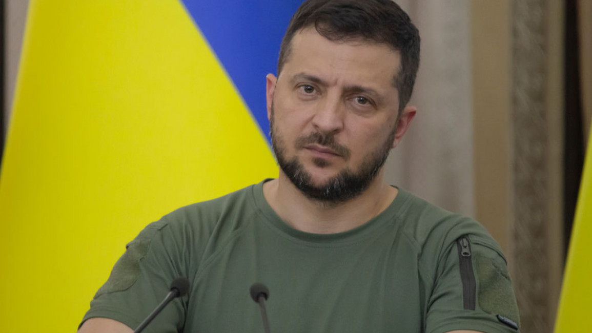 Zelensky said Russia's minorities should not die for its "shameful war" in Ukraine [Getty]