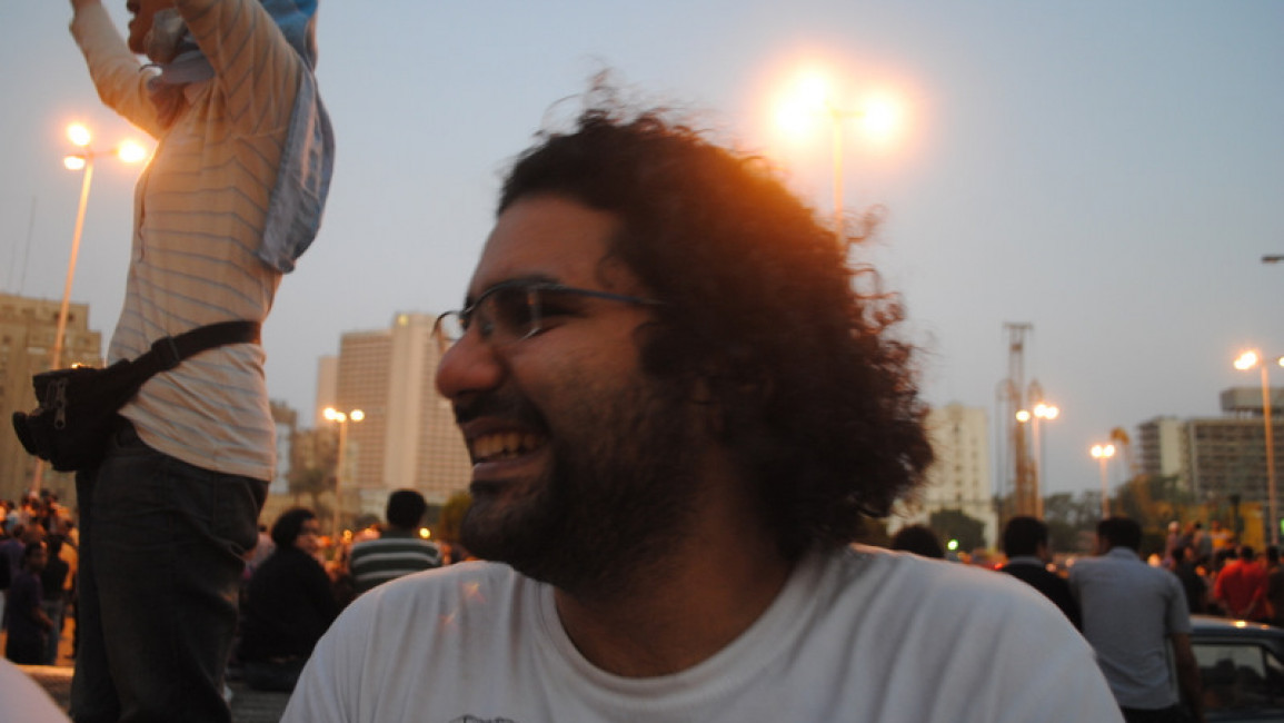 Alaa in the square 