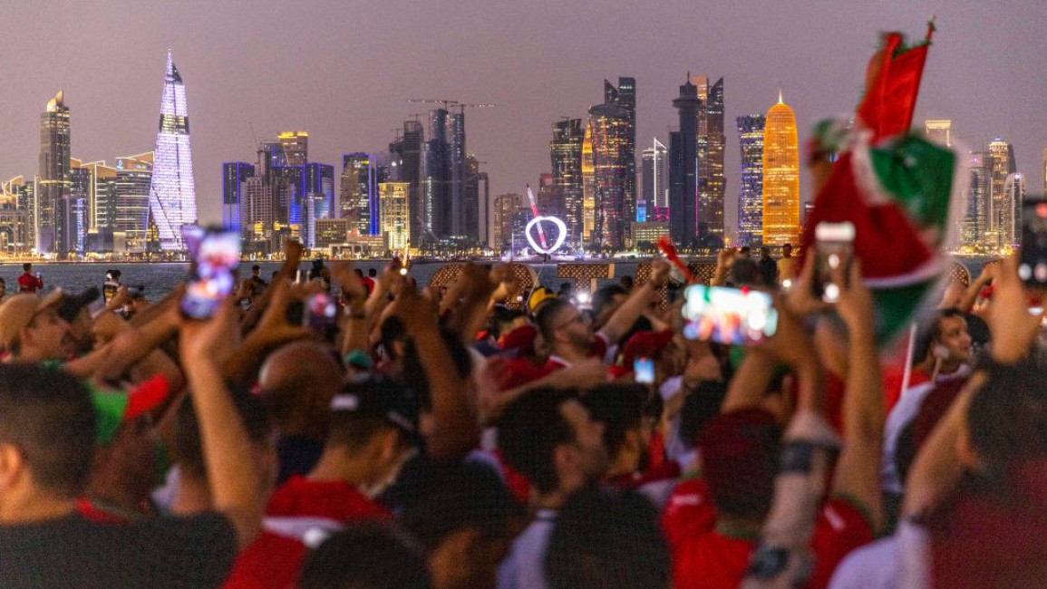Fans from across the world have arrived in Qatar ahead of the World Cup [Getty]