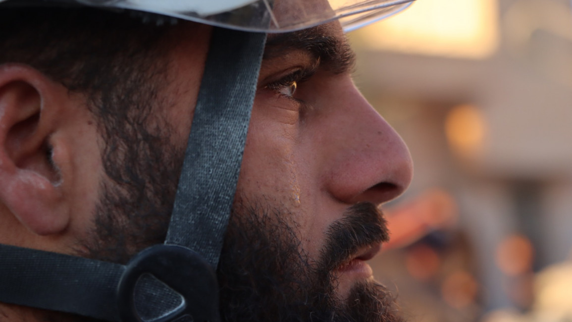 White Helmets mourning