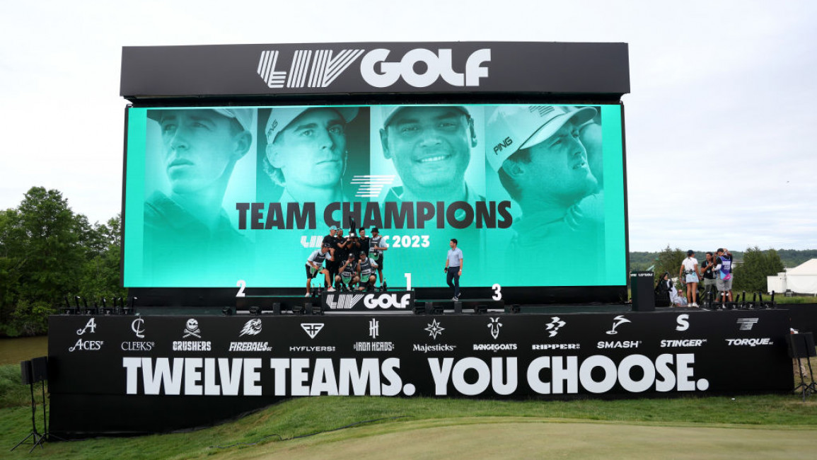 There had previously been acrimony between the Saudi-backed LIV Golf tournament and PGA Tour [Getty]