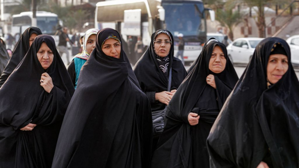 Iran imposes a strict dress code for women [Getty]