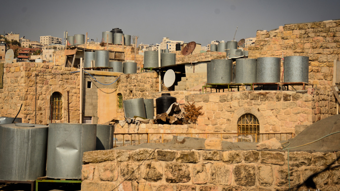 Hebron water tanks / Qassam Muaddi