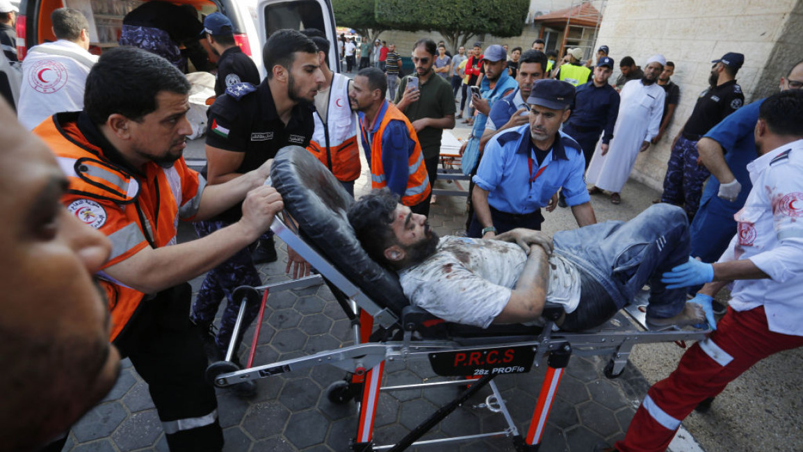 Israel has demanded that patients be evacuated from hospitals within a few hours [Getty]