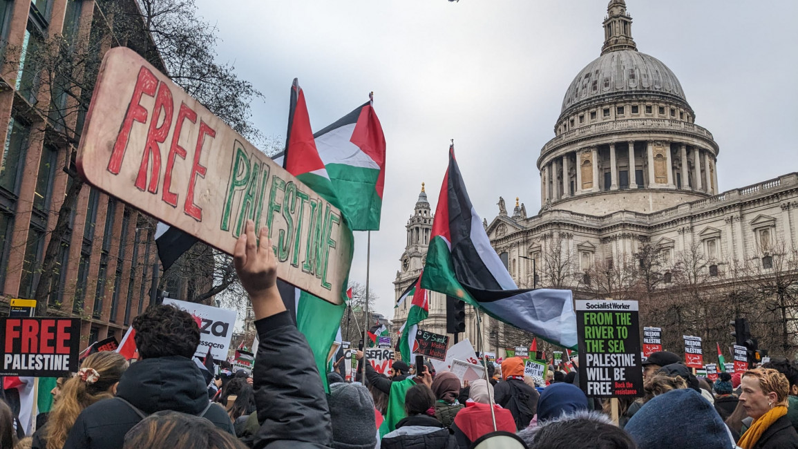 Protesters take to the streets of London calling for a ceasefire in Gaza [TNA Exclusive]