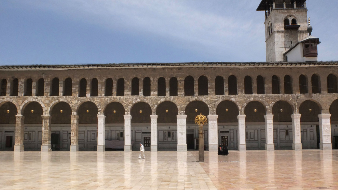 Umayyad mosque Damascus Syria GETTY
