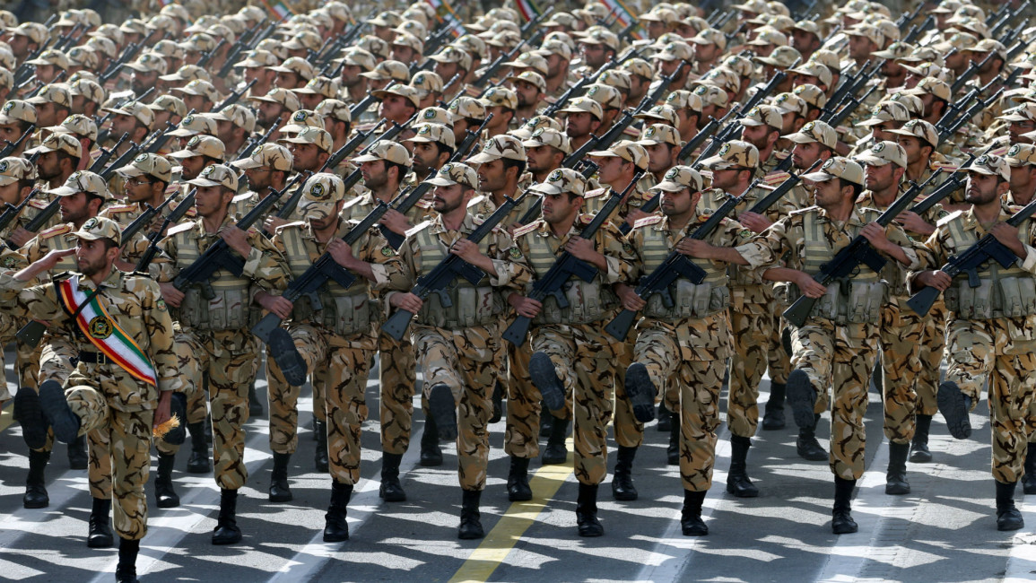 Iran troops AFP
