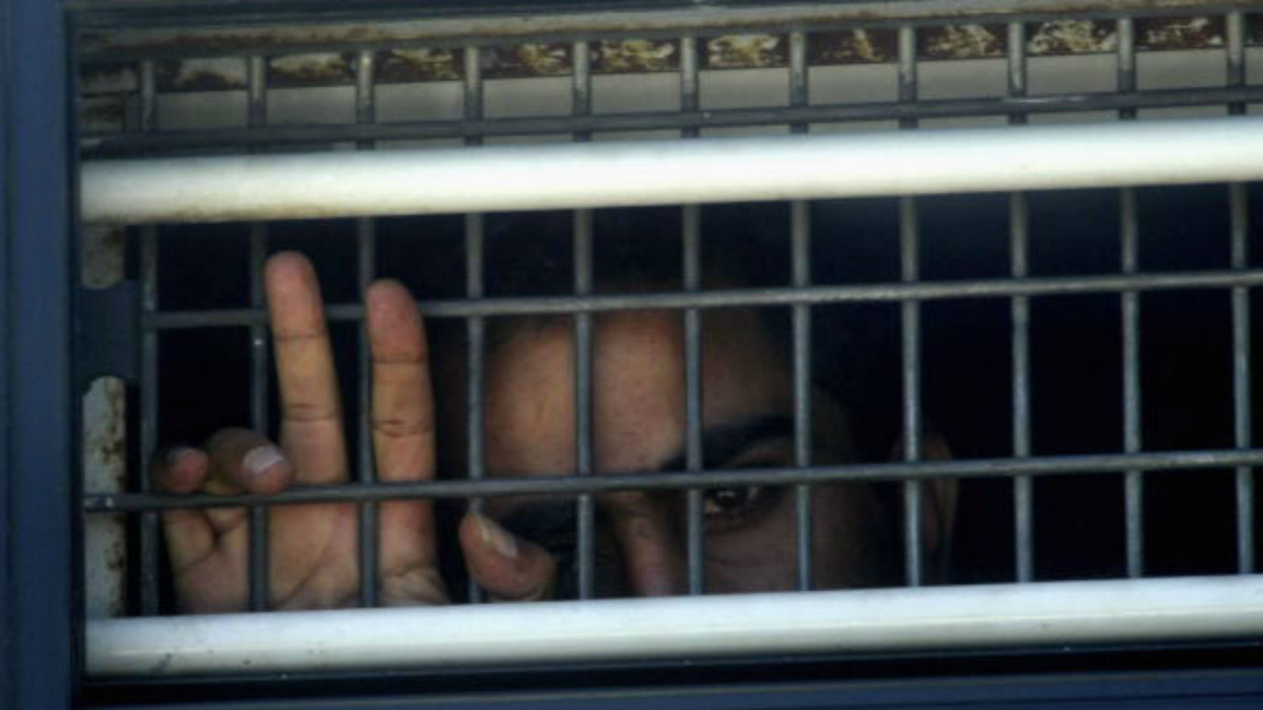 Palestinian prisoner [Getty]