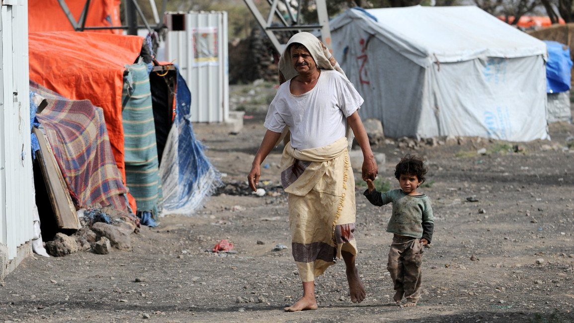 Yemen displacement -- getty
