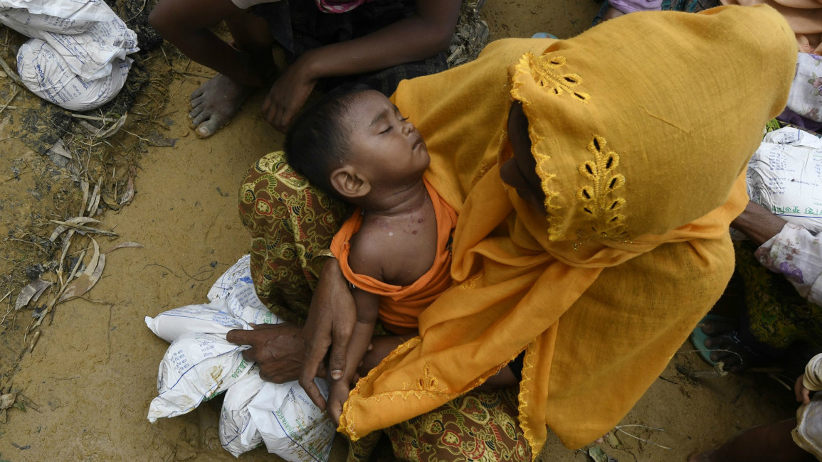 Rohingya refugee -- AFP