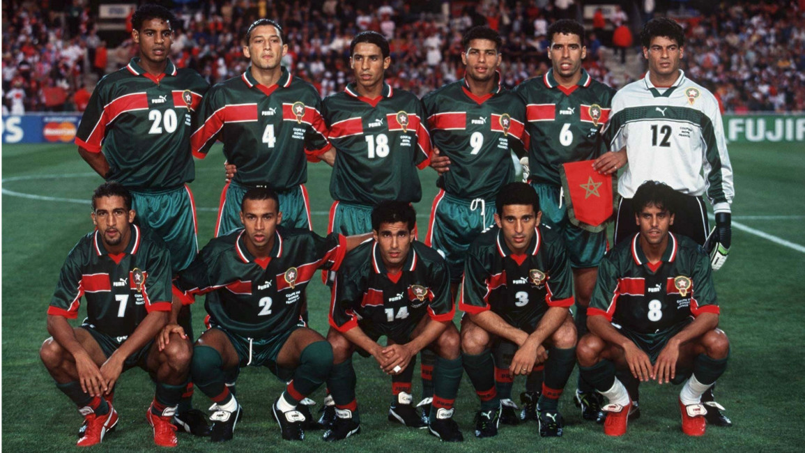 morocco 1998 world cup team football