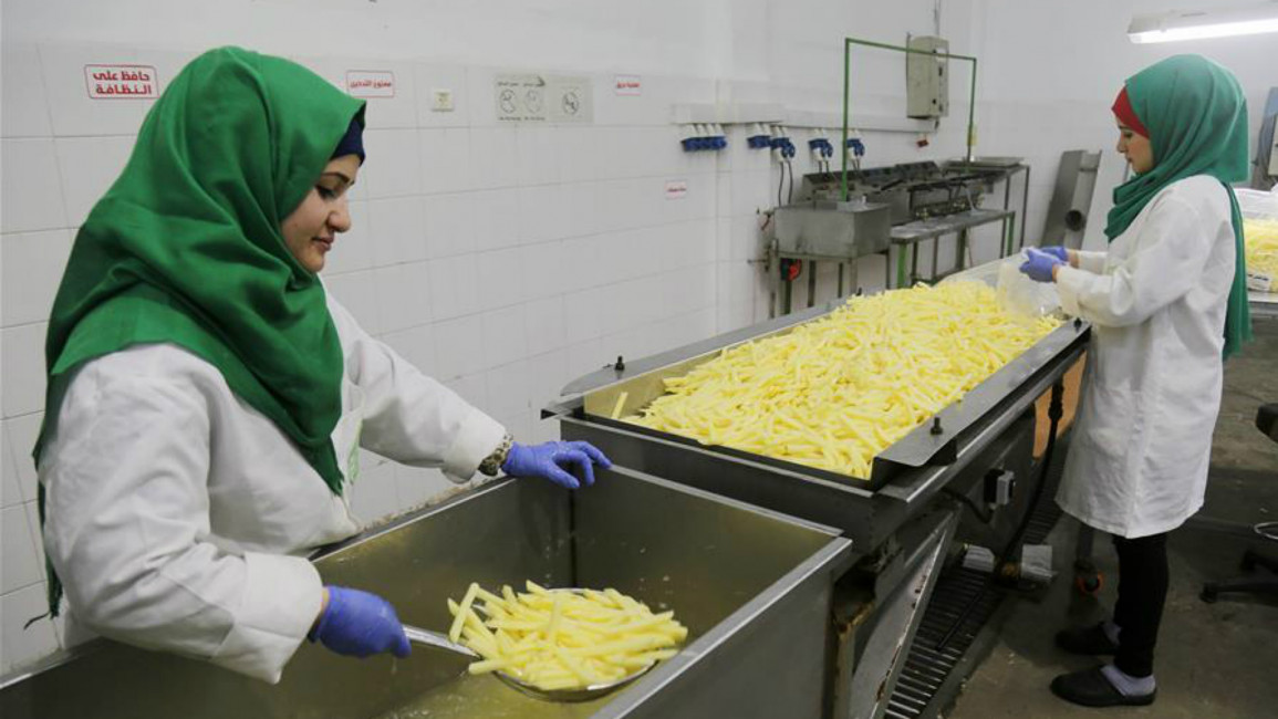 Gaza women factory
