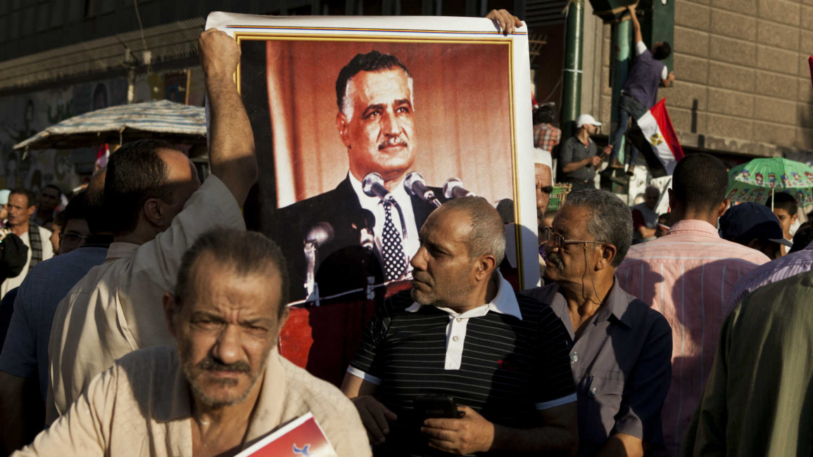 Nasser poster Cairo - Getty