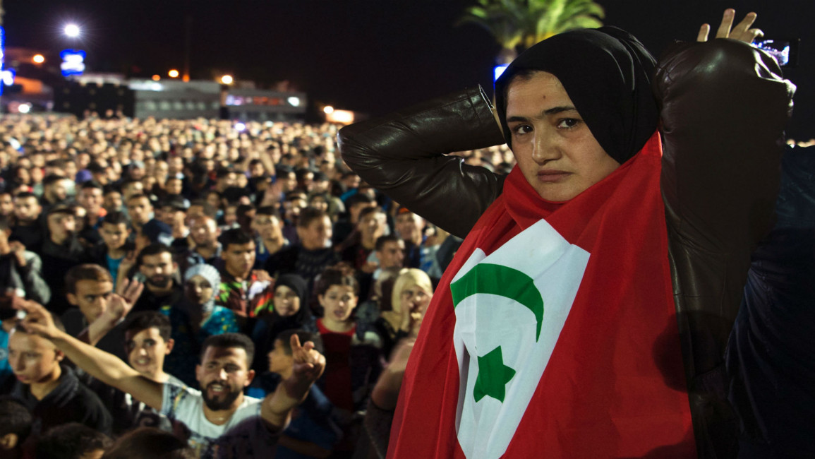 Morocco protests AFP