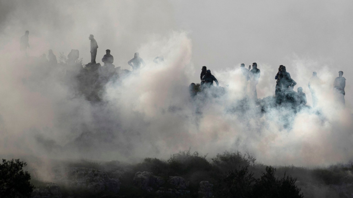 Nablus protest - Getty