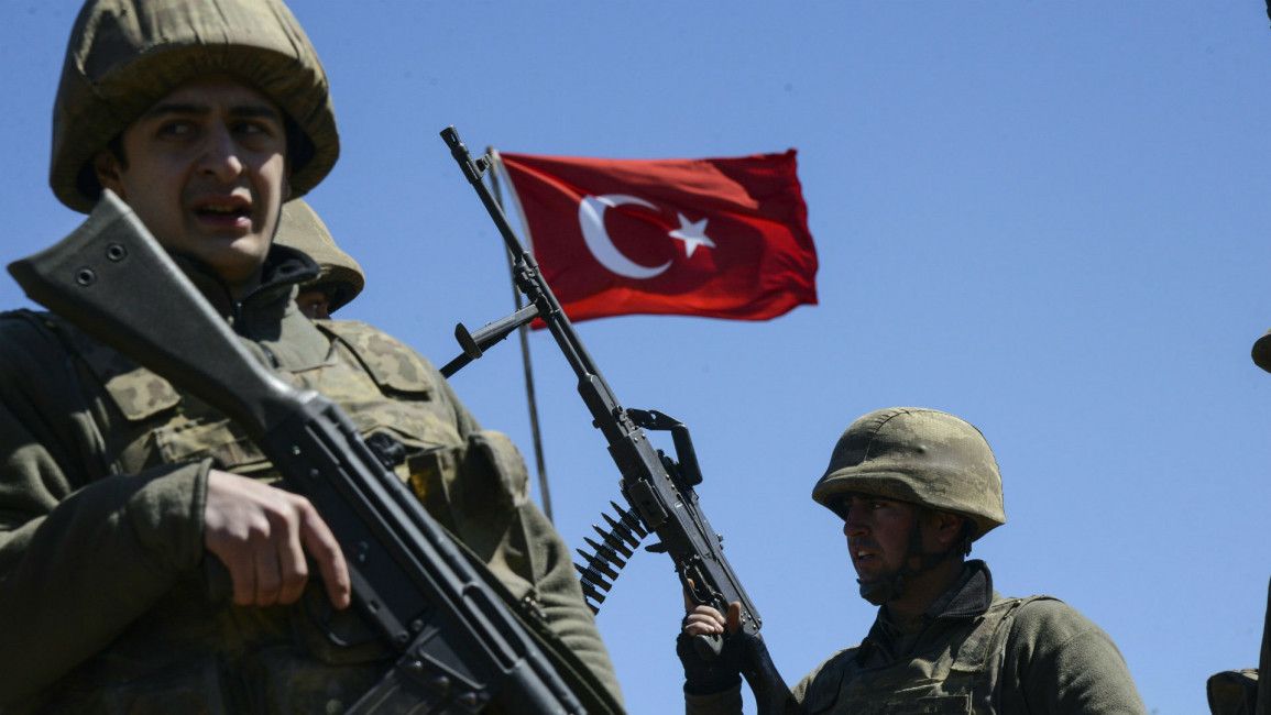 Troops Turkey
