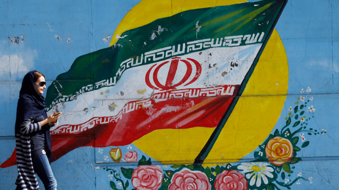 Iranian flag -- AFP