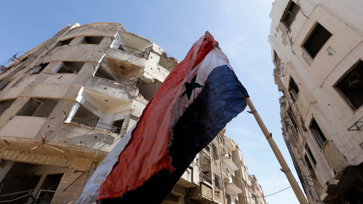 syria regime flag