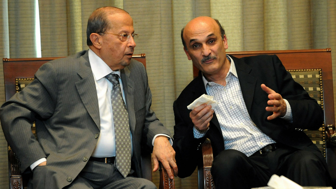 Aoun and Geagea