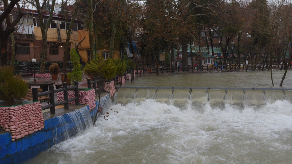 Heavy rain in Iraq's Sulaymaniyah (Anadolu)