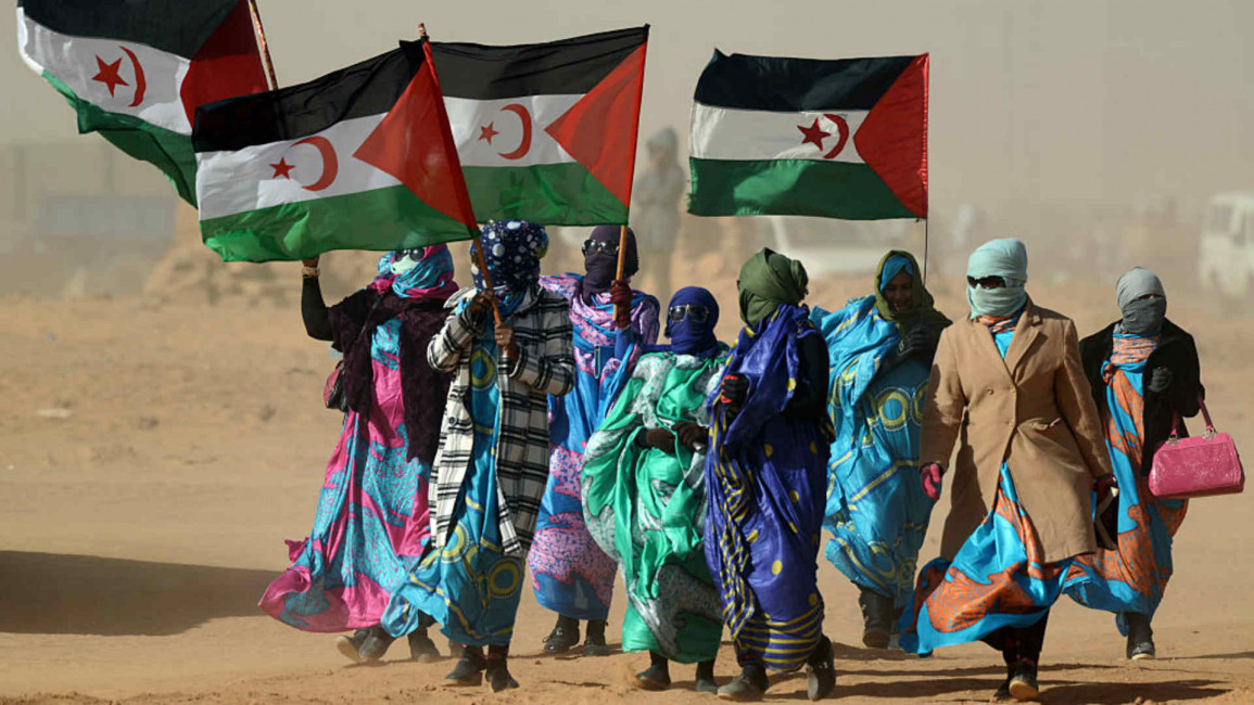 Tindouf Sahrawi women - AFP