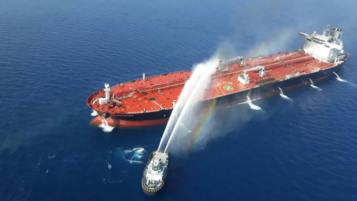 Oil tanker attack - Getty